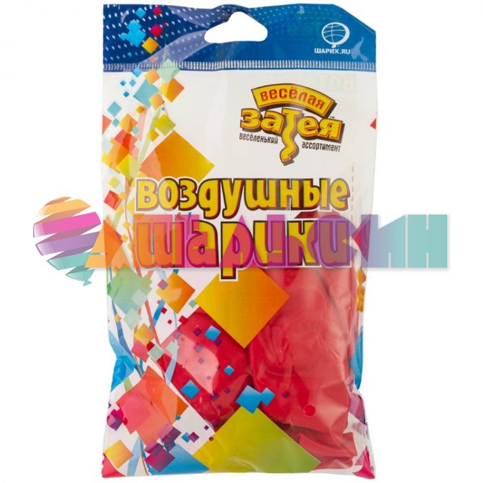 Шар пастель Красный Е18"/46см 10шт/уп (Китай) 1102-2457