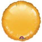 Шар круг Золото A18"/46см Gold (США) металлик 1204-0012