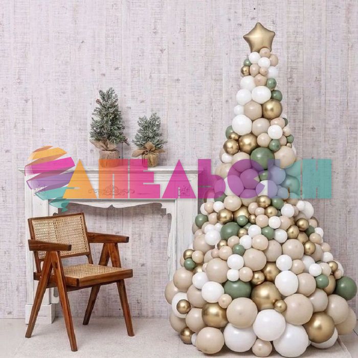 Шар пастель Бежевый S09"/23см (071) White Sand Белый песок 100шт/уп (Колумбия) 173818