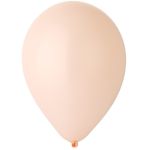 Шар пастель Бежевый Э12"/30см (720) Peach 50шт/уп (Малайзия) макарунс 1102-1833
