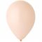 Шар пастель Бежевый Э12"/30см (720) Peach 50шт/уп (Малайзия) макарунс 1102-1833