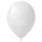 Шар пастель Белый DL12"/30см White 100шт/уп (Вьетнам) 312100