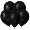 Шар пастель Черный DL12"/30см (180) Black 100шт/уп (Вьетнам) 312180