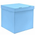 Коробка Голубой 70х70х70см для подарков и шаров 1165-VK