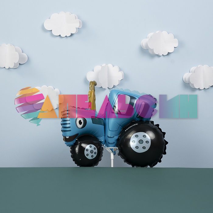 Мини фигура Синий трактор FL12"/30см (Китай) 20130-1