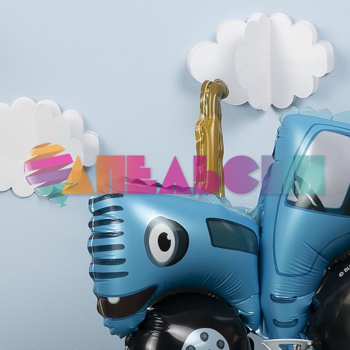 Мини фигура Синий трактор FL12"/30см (Китай) 20130-1