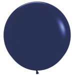 Шар пастель Синий S24"/76см (044) Navy Blue Темный (Колумбия) 151830-1