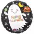 Шар фольга Привидение Happy Halloween A18'/46см (США) 29501