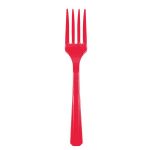 Вилка Красный Apple Red 20шт/уп пластик 1502-3250