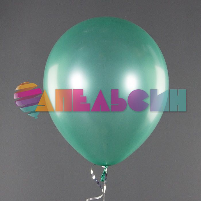Шар металлик Зеленый Д12"/30см 100шт/уп (Китай) 612173