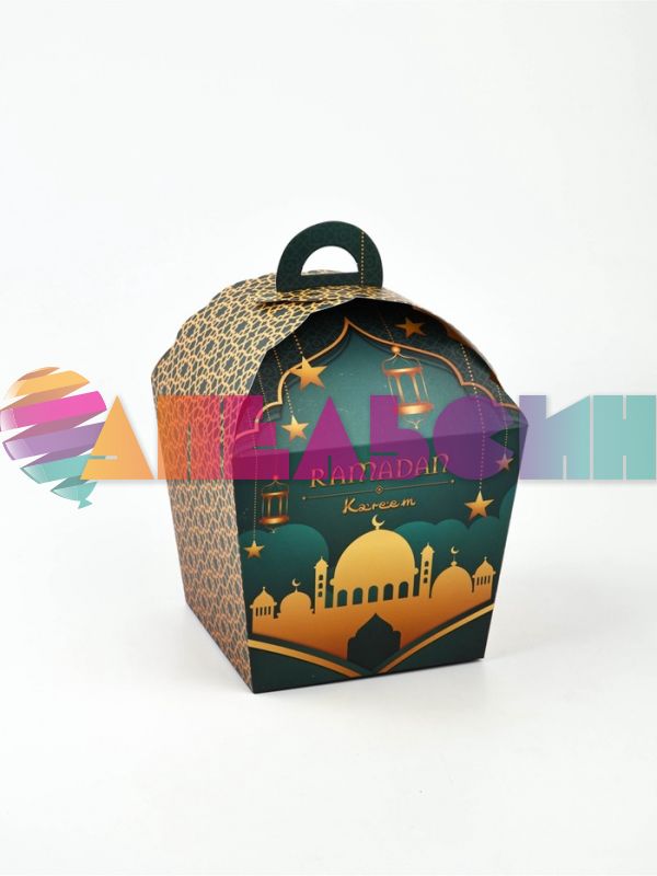 Коробка Рамадан Ramadan Kareem 17х17х20см складная 10897318