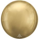 Шар сфера Золото A21"/53см белое White Gold (США) металлик 1209-0472