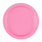 Тарелка Розовый Pink 17см 8шт/уп картон 1502-1339