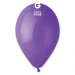 Шар пастель Фиолетовый И12"/30см (008) Purple 100шт/уп (Италия) 1102-0306