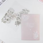 Приглашение на свадьбу Цветы 13х18см с калькой 3951652