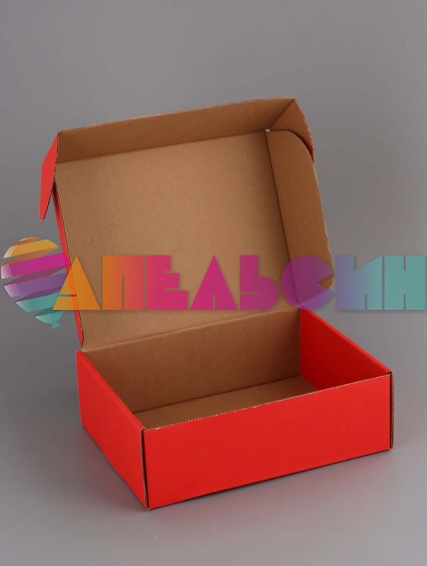 Коробка Красный 21х27х9см складная 10929366