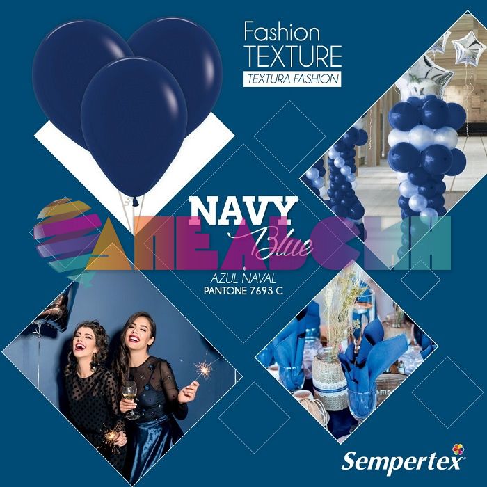 Шар пастель Синий S10"/25см (044) Navy Blue Темный 100шт/уп (Колумбия) 262925