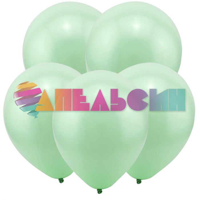 Шар пастель Зеленый Т05"/13см Mint Green 100шт/уп (Турция) 8053361