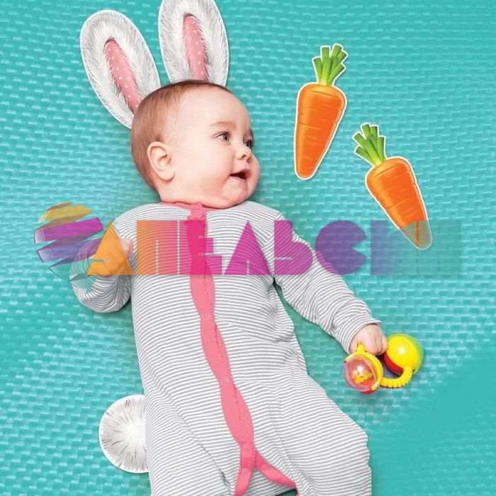 Набор для фотосессий Baby Зайка-попрыгайка 5шт/уп 1333460
