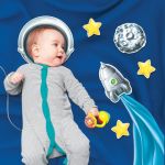 Набор для фотосессий Baby Юный космонавт 6шт/уп 1333456