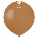 Шар пастель Коричневый И18"/46см (076) Mocha 5шт/уп (Италия) 1102-1495-5