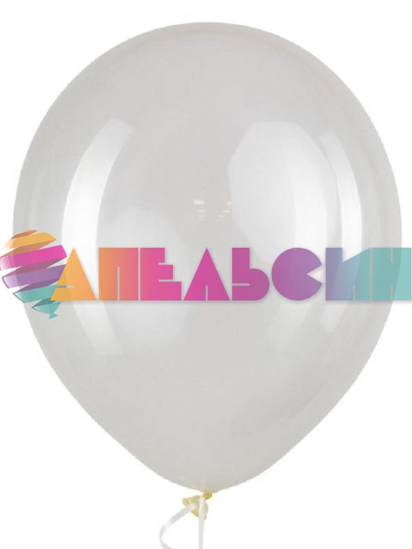 Шар кристалл Прозрачный DL12"/30см (300) Clear 50шт/уп (Вьетнам) 312300-50