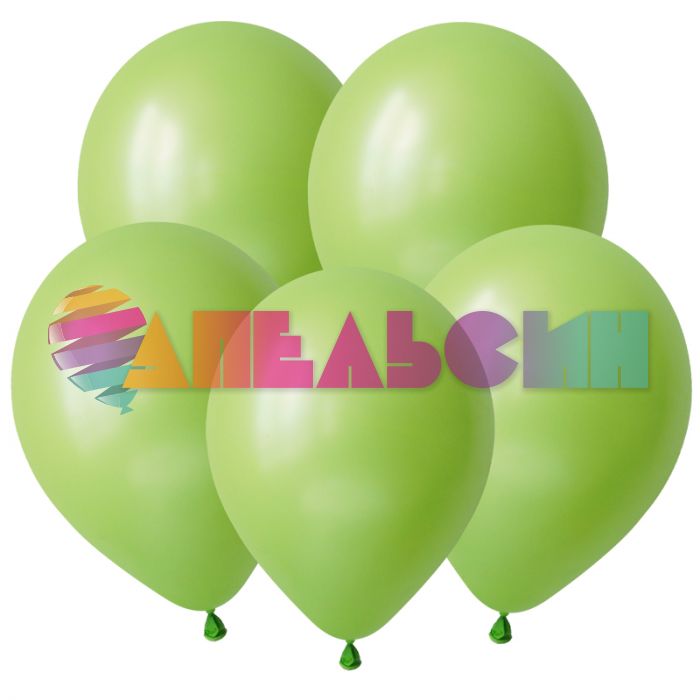 Шар пастель Зеленый DL12"/30см Lime green 100шт/уп (Вьетнам) 312262