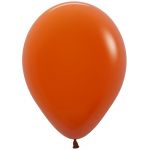 Шар пастель Оранжевый S12"/30см (062) Sanset Orange Закат 50шт/уп (Колумбия) 404448