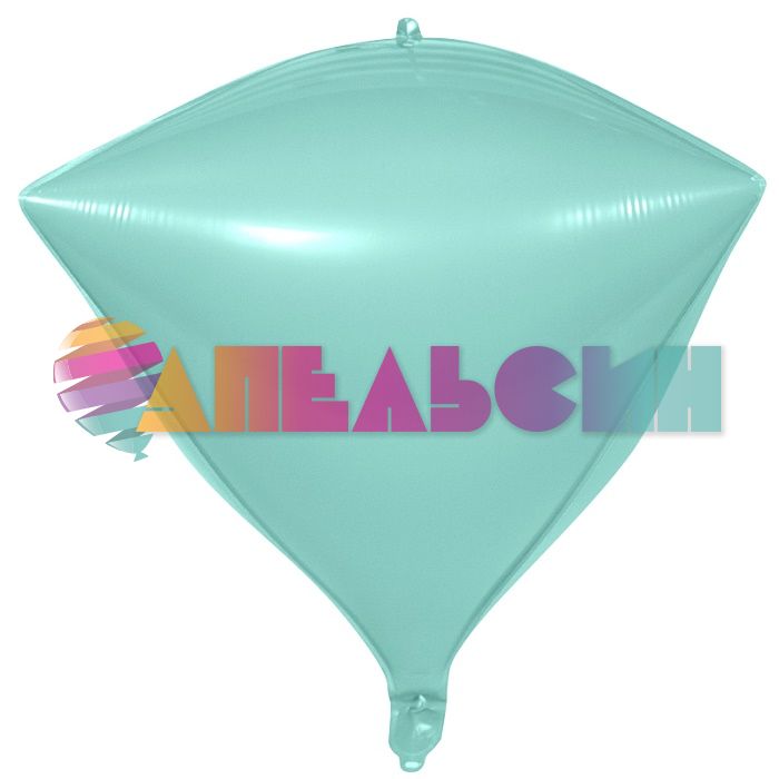 Шар алмаз Зеленый FL20"/51см светлая мята (Китай) макарунс 550085