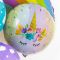 Шар фольга Единорог волшебный в цветах FL18"/48см круг (Китай) 13265