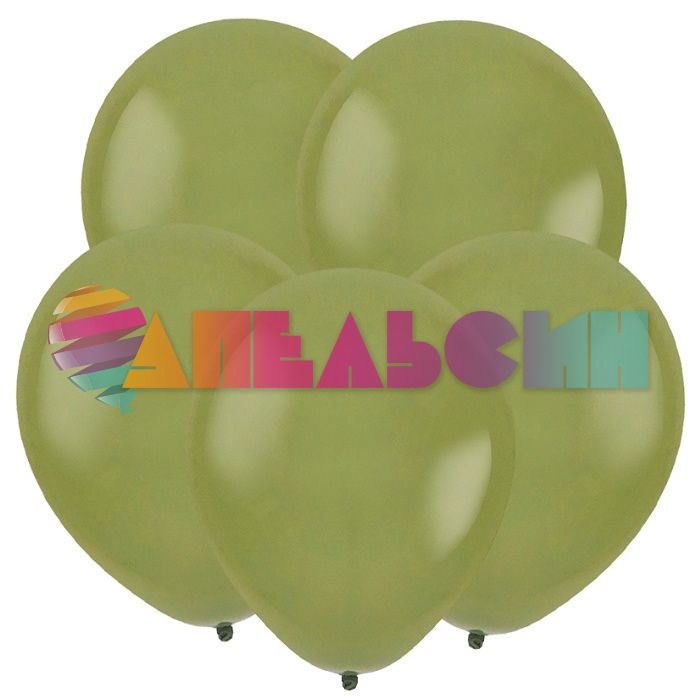 Шар пастель Зеленый Т18"/45см Eucalyptus 5шт/уп (Турция) 8188008-5
