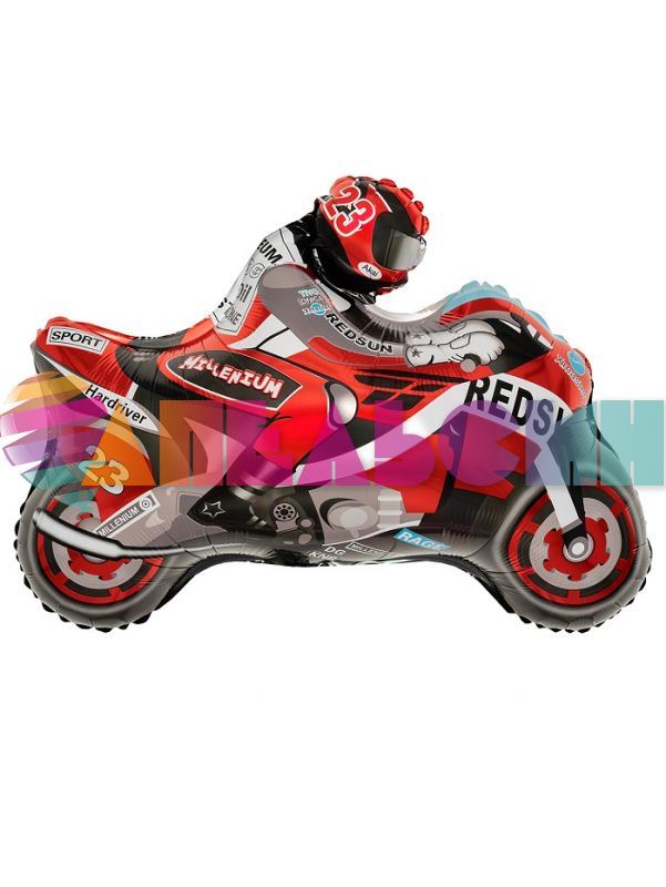 Шар фигура Мотоцикл FL26"/66см (Китай) 27330