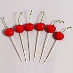 Шпажка Вишня 13см 6шт/уп для канапе 9496654