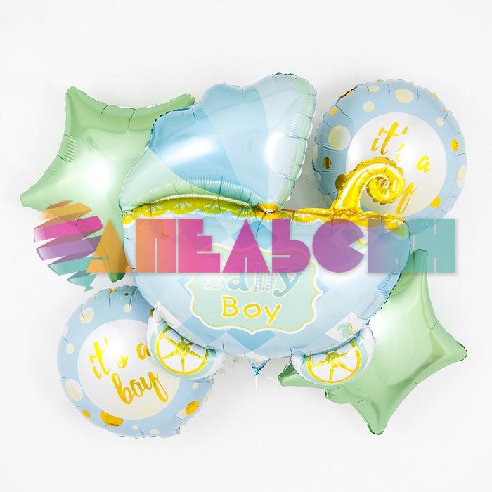 Набор шаров Baby Boy Коляска 5в1 R2019V