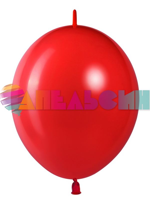 Шар ЛОЛ пастель Красный 12"/30см (L52) Red 50шт/уп (Китай) 512-12L52