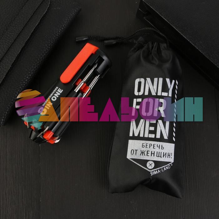 Фонарик мультитул Only for men 8в1 6964735