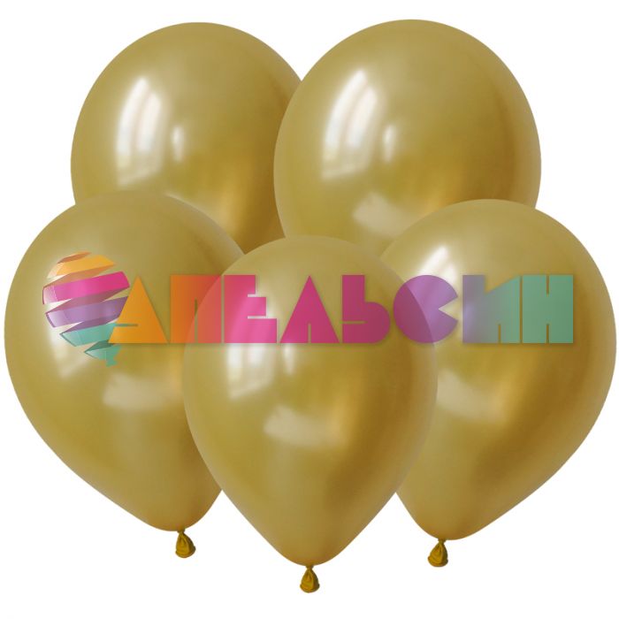 Шар металлик Золото DL12"/30см (1442) Gold 100шт/уп (Вьетнам) 3121442