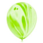 Шар латекс Агат зеленый Green Marble 12"/30см 50шт/уп (Китай) 612805