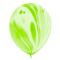 Шар латекс Агат зеленый Green Marble 12"/30см 50шт/уп (Китай) 612805