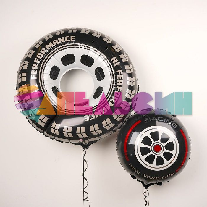 Шар фигура Шлем гонщика FL21"/53см (Китай) 23483