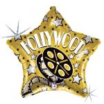 Шар фольга HOLLYWOOD золото G18"/46см (США) голография 85373
