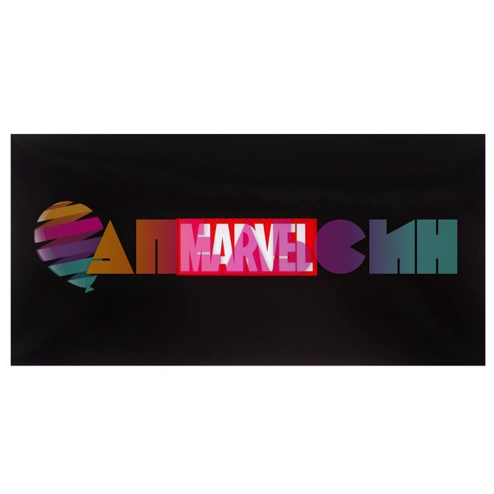 Конверт для денег MARVEL черный 9241811