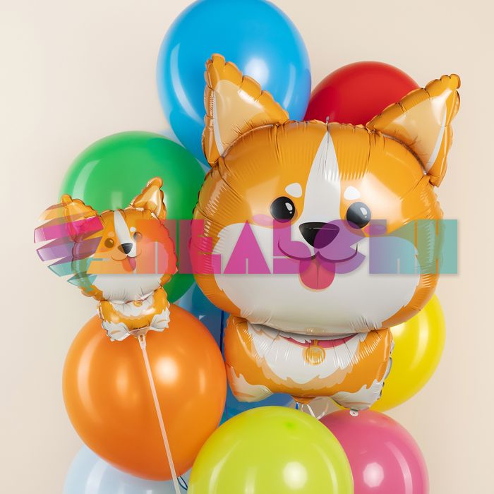 Мини фигура Корги FL15"/38см с клапаном (Китай) 26650