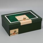 Коробка Эко стиль 38х25х13,5см 9490404-4