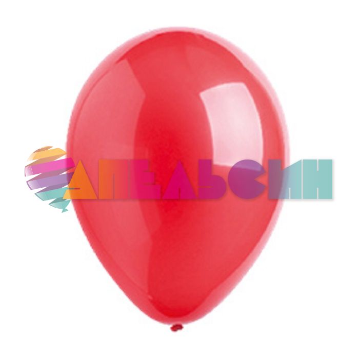 Шар кристалл Красный Э12"/30см (350) Apple Red 50шт/уп (Малайзия) 1102-1636