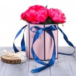 Коробка Счастья 16х24см для цветов 2891323