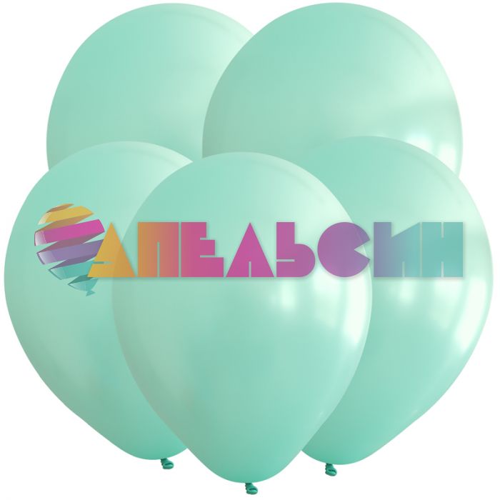 Шар пастель Бирюза Т12"/30см Sea green 12шт/уп (Турция) 8122330-12