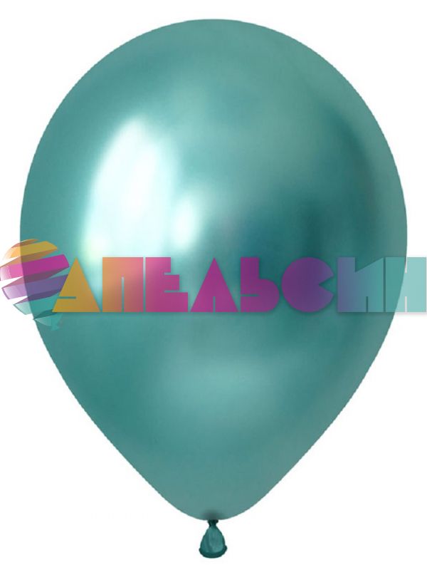 Шар хром Зеленый DL12"/30см (508) Green 50шт/уп (Вьетнам) 312508