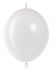 Шар ЛОЛ пастель Белый 06"/15см (L13) White 100шт/уп (Китай) 512-06L13