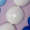 Шар ЛОЛ пастель Белый 06"/15см (L13) White 100шт/уп (Китай) 512-06L13